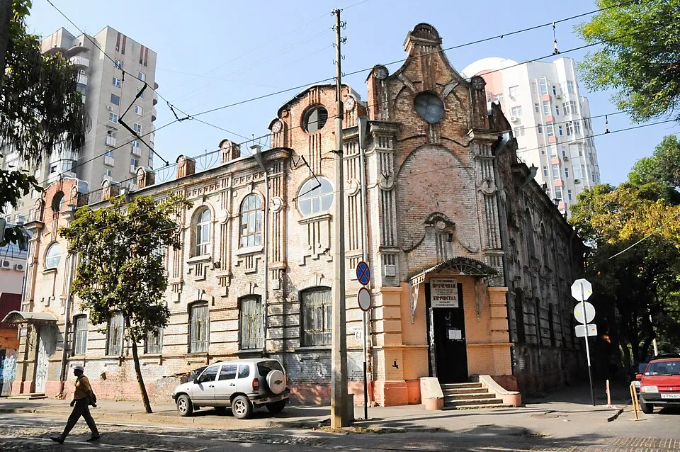 Здание бани Виноградского