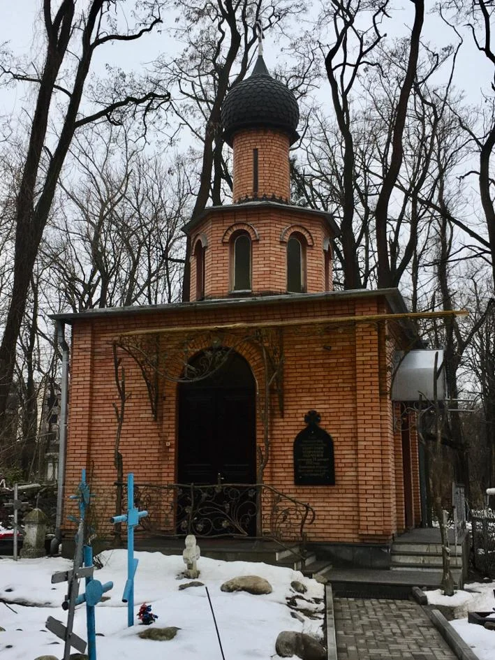Часовня на могиле старицы Анастасии