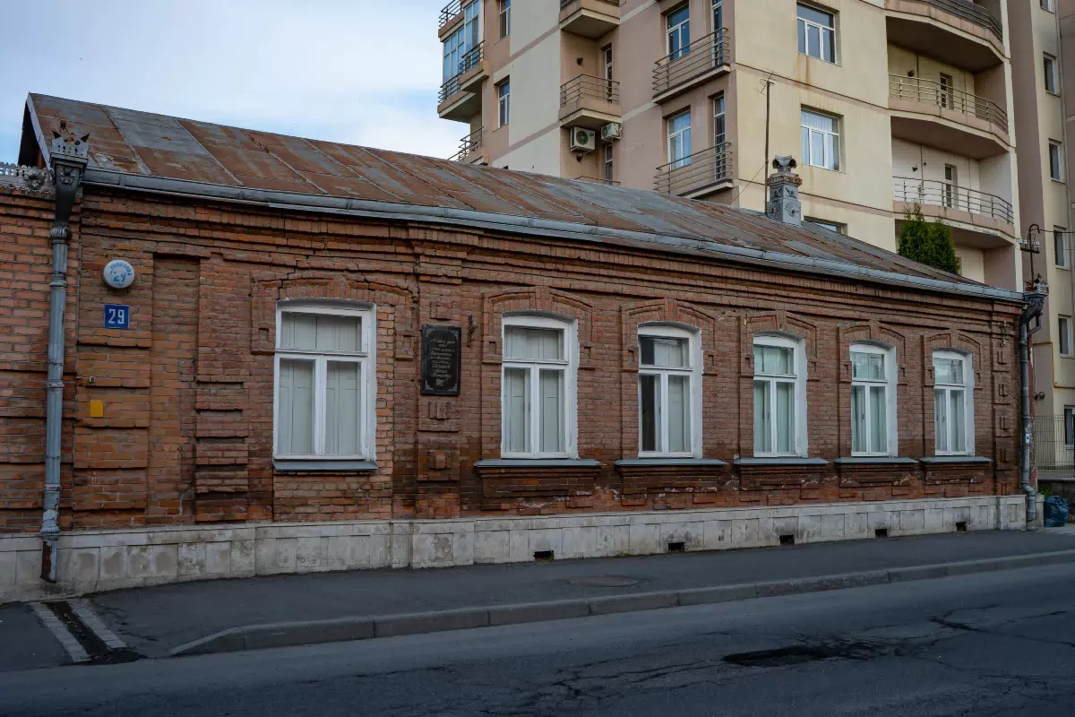 Дом, в котором жил Арсен Коцоев
