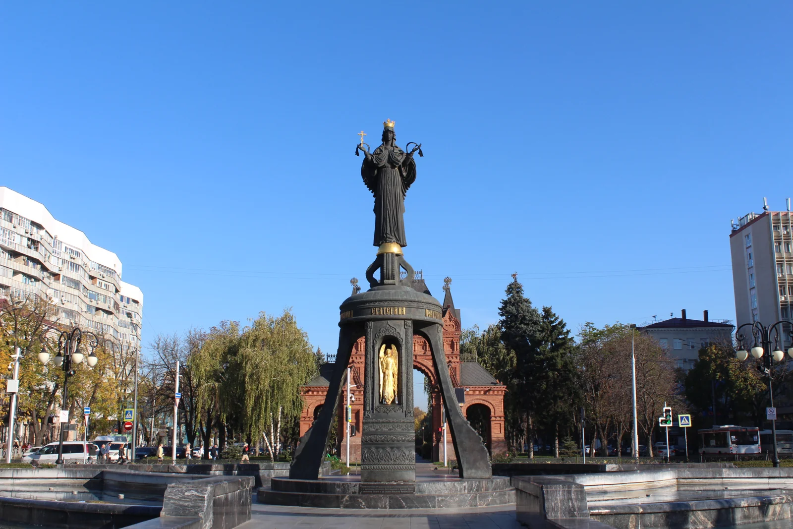 Памятник Святой великомученице Екатерине