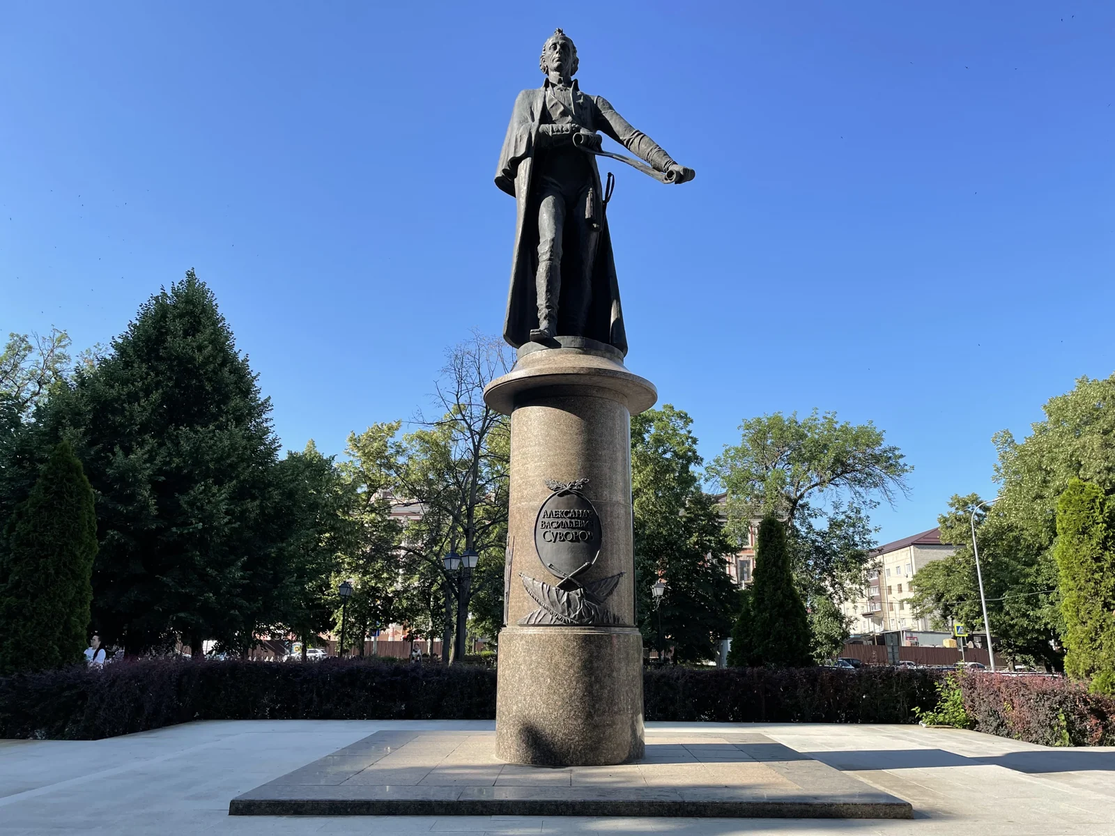 Памятник А.В. Суворову