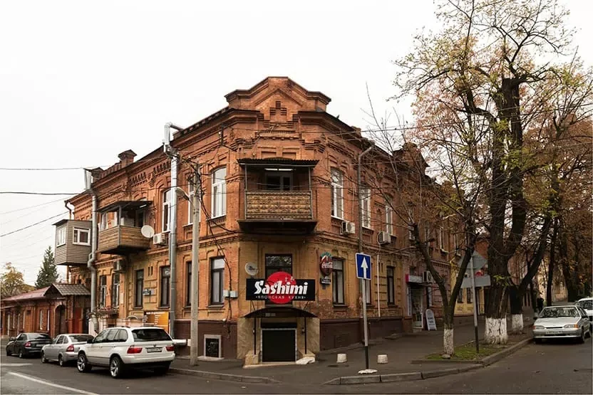 Дом, где жил революционер и государственный деятель Александр Джатиев