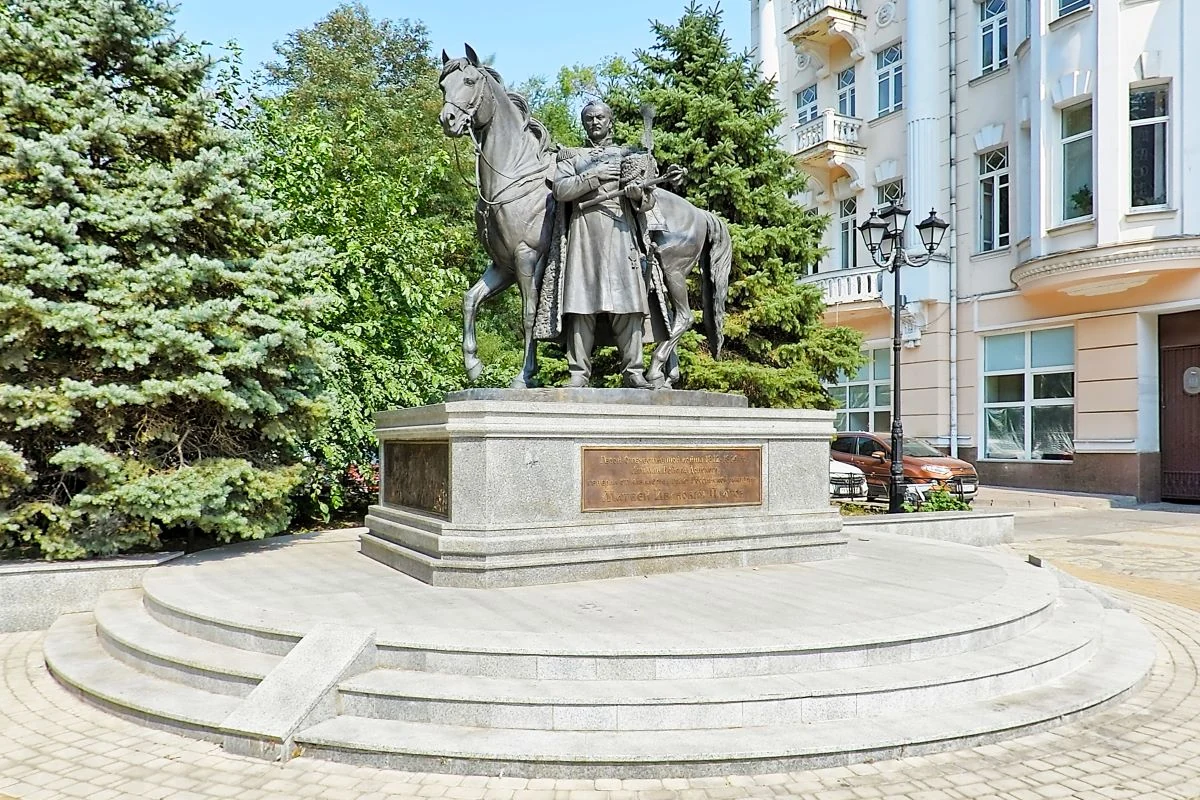 Памятник атаману Матвею Ивановичу Платову