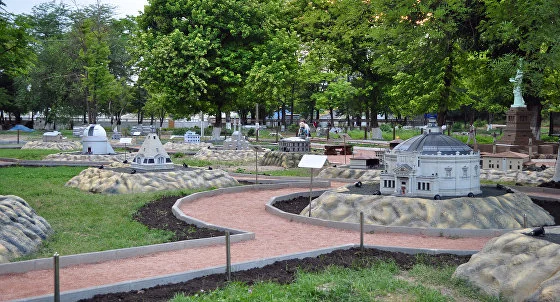 Парк миниатюр в Бахчисарае